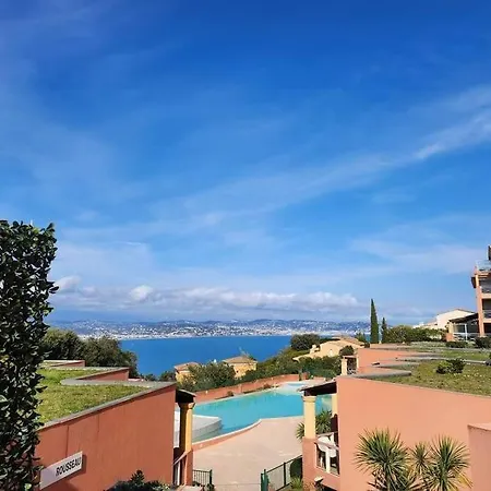 Vue Avec Piscine Appartamento Théoule-sur-Mer